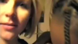 Pretty interracial lesbian females make awesome sex fun video