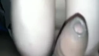 Pretty latin brunette wife second part of a hot blowjob when parents leave