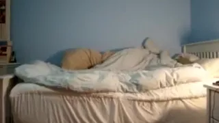 Sexy girl stripping before goes to