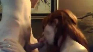 She didn't really know what to do with all the cum