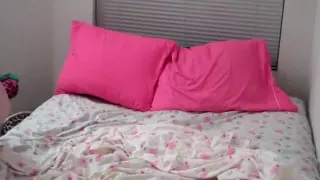 She is testing her new vibrator