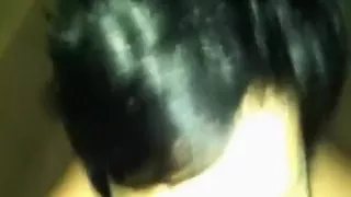 So sexy brunette girlfriend make a short but too hot head monday night,damn