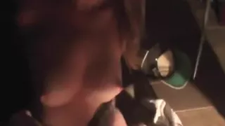 So sexy hands tied blonde wife suck cock then gets fuck doggy style