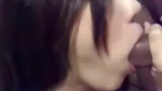 So sexy japanese brunette girlfriend make awesome sex fun my friends