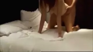 So sexy redhair wife gets fuck hard doggy style when parents leave house