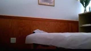 Taking care of his member