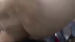 This horny girl gets hard fucked outdoor ends with facial