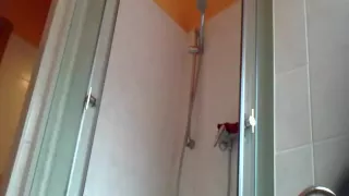 Washing my shaved meat hole