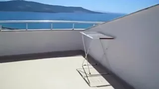 Wife can't wait and she fucked herself on a balcony