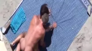 Wild doggy style ramming outdoors