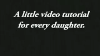 A video tutorial for a girl on 'how to get a cock in your pussy'