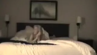 American blonde gets missionary fucked and moans loud