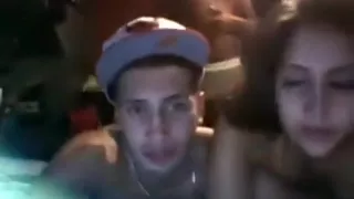 american slut has a threesome with her boyfriend  and a friend