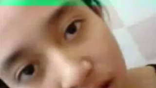 asian girl rides and doggystyle fucks her boyfriend  in a toilet