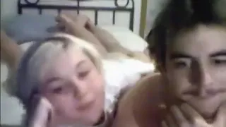 big boobed blonde girl gets her shaved pussy eaten out and rides her boyfriend 
