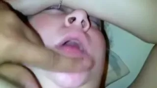 Black dude uses a fat white girl as a fuck dummy