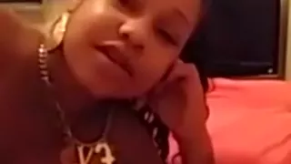 Black girl with braces sucks, fucks and swallows.