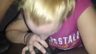 black guy tells his white girlfriend  to deepthroat his dick
