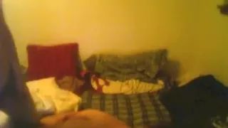 Brunette girl with big booty has doggystyle and cowgirl sex on the bed