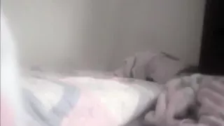 brunette has a sex session on the bed with her boyfriend 