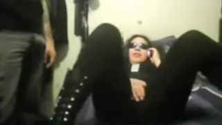 Chubby girl has oral, doggystyle and cowgirl sex with her bf.