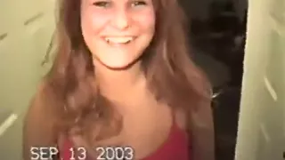 College couple homemade sextape in 2003