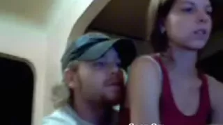 Couple let their friends enjoy their sex session on cam