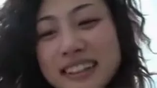 cute asian girl fucks her fat boyfriend  with a smile on her face and gets creampied