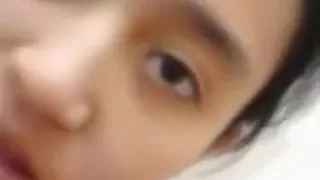 cute asian girl gets naked in the bathroom and rides her boyfriend  on the toilet