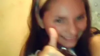 cute brunette girl in bunny outfit masturbates and fucks her boyfriend 