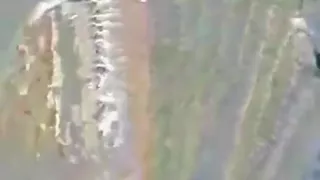 Cute busty girl sucks her bf's cock pov on the bed