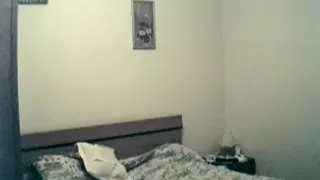 Dude sneakily tapes himself fucking his skinny blonde gf