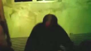 Dude tapes a friend fucking a russian slut on the sofa