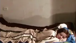 dude wakes up his cute girl girlfriend  for some morning sex
