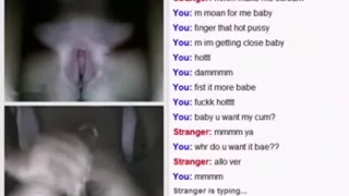 Fuck me, baby !!! i wanne suck your dick so bad !!! omegle cybersex with a stranger !!!