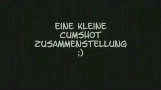 German girlfriend facial cumshot compilation