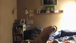 girl fucks her bf, before bedtime.