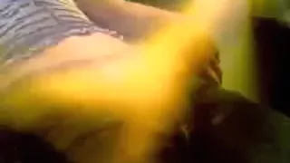 girl gets her shaved pussy fingered and eaten out by her boyfriend 