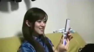 Handcuffed asian girl gets fucked on the sofa after a night out