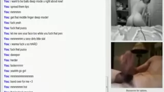 Horny girl 'beth' has some cybersex with a random guy