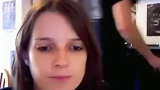 horny girl uses her boyfriend  as a sextoy for strangers online