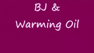 Hot blonde girl gives a hot failed oily pov blowjob