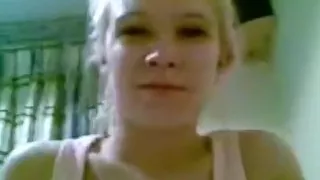 hot blonde uk girl has pov oral, cowgirl, missionary and doggystyle sex with her boyfriend  on the bed.