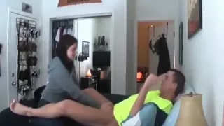 Hot college student feels like having sex and she loves to ride dick