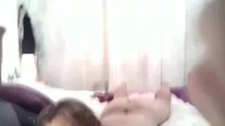 Hot girl makes a sextape in various positions