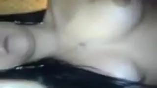 hot latina girl plays with her pussy and boobs, before fucking and sucking her boyfriend  pov