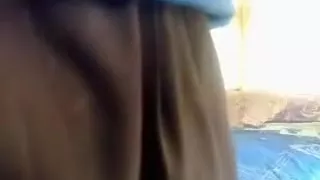 Jamaican couple hardcore closeup safe sex in the bedroom