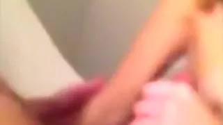 Knowing that she's being taped, she tries to give the blowjob of a lifetime !!!