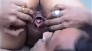 Latina has 69, cowgirl and masturbation sex with her bf.