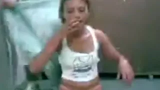 Latina slut gets talked into a threesome with 2 friends